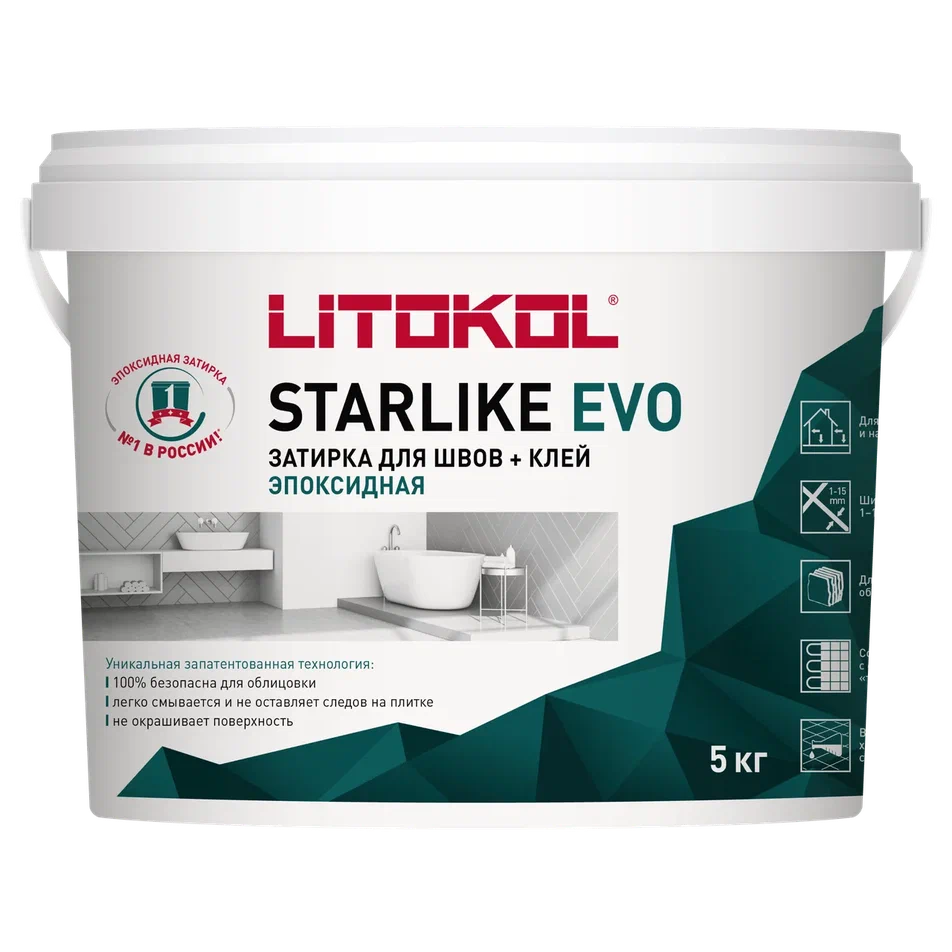 Купить STARLIKE EVO S.830 ROSA KYOTO затир.смесь (5kg bucket) в Санкт-Петербурге