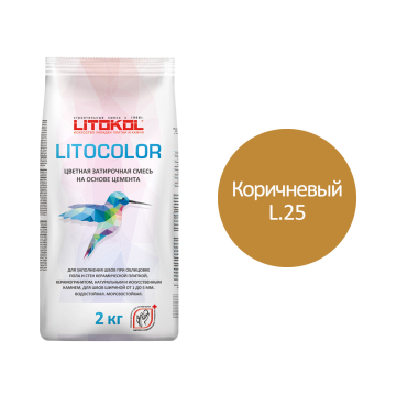 Купить LITOCOLOR L.20 жасмин - затир. смесь  2kg Al.bag в Москве