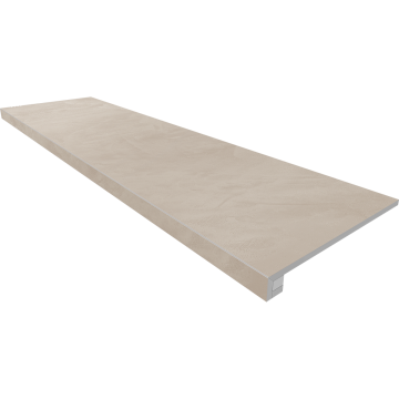 Купить Комплект (Ступень GF02 (33x120x9) непол. (прямоугол. бортик) без насечек + Подступенок (14,5x120x9)) в Санкт-Петербурге