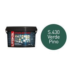 Купить STARLIKE EVO S.430 VERDE PINO затир.смесь (1kg bucket) в Санкт-Петербурге