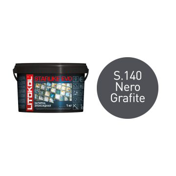 Купить STARLIKE EVO S.140 NERO GRAFITE затир.смесь (1kg bucket) в Новосибирске-1