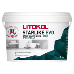 Купить STARLIKE EVO S.102 Bianco Ghiaccio (белый) затир.смесь (1kg bucket) в Санкт-Петербурге