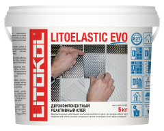 Купить LitoElastic EVO белый-двухкомпонентный клей 5kg bucket в Санкт-Петербурге