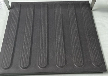Керамогранит ANL110 30x30x15 Тактильный рект. (Керамический гранит) линии_чёрный_1