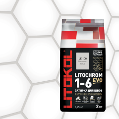 Купить LITOCHROM 1-6 EVO LE 100 пепельно-белый 2kg Al.bag в Санкт-Петербурге