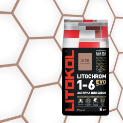 Купить LITOCHROM 1-6 EVO LE 235 коричневый 5kg Al.bag в Санкт-Петербурге