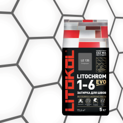 Купить LITOCHROM 1-6 EVO LE 135 антрацит 5kg Al.bag в Санкт-Петербурге
