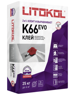 Купить LitoFloor K66-клеевая смесь 25kg bag в Санкт-Петербурге