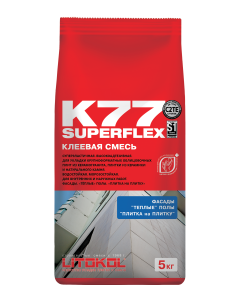 Купить SUPERFLEX K77 серый-клеевая смесь 5kg bag в Санкт-Петербурге #2