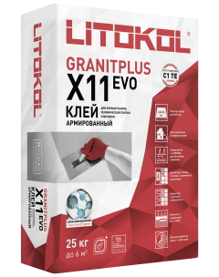 Купить LitoKol X11 EVO серый-клеевая смесь 25kg bag в Санкт-Петербурге