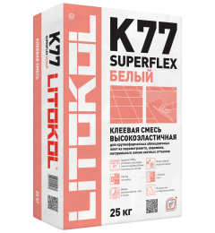 Купить SuperFlex K77 белый-клеевая смесь 25kg bag в Санкт-Петербурге #2