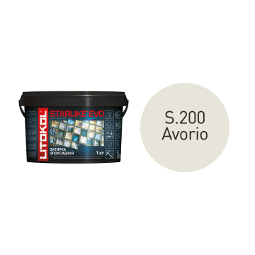 Купить STARLIKE EVO S.200 AVORIO затир.смесь (1kg bucket) в Краснодаре-1