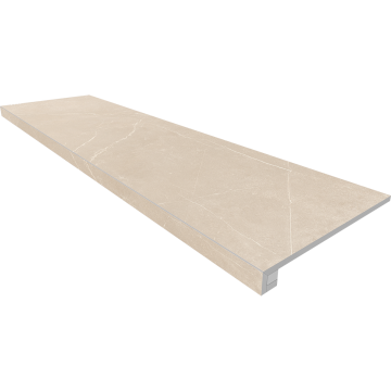 Купить Комплект (Ступень NL01 (33x120x9) непол. (прямоугол. бортик) без насечек + Подступенок (14,5x120x9)) в Санкт-Петербурге