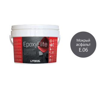 Купить EpoxyElite E.06 МОКРЫЙ АСФАЛЬТ затир. смесь 1,0 kg bucket в Москве-1
