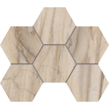Купить Мозаика BR01 Гексагон 25x28,5x9 полир. в Санкт-Петербурге