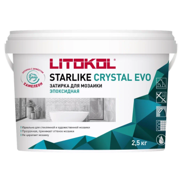Купить STARLIKE EVO S.700 CRYSTAL затир.смесь (2,5 kg bucket) в Краснодаре-1