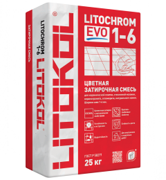 Купить LITOCHROM 1-6 EVO LE 105 серебристо-серый 25kg bag в Санкт-Петербурге