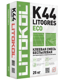 Купить Litogres К44 ECO- беспылевая клеевая смесь 25kg bag в Санкт-Петербурге