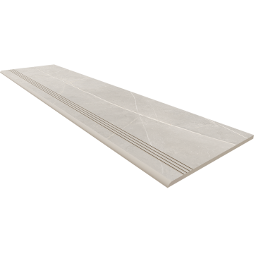 Купить Комплект (Ступень NL03 (33x120) непол. (прямоугол. бортик) без насечек + Подступенок (14,5x120)) в Москве