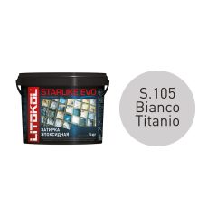 Купить STARLIKE EVO S.105 BIANCO TITANIO затир.смесь (5kg bucket) в Санкт-Петербурге #2