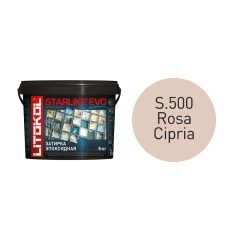 Купить STARLIKE EVO S.500 ROSA CIPRIA затир.смесь (5kg bucket) в Санкт-Петербурге
