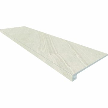 Купить Комплект (Ступень GB01 (33x120x9) непол. (прямоугол. бортик) без насечек + Подступенок (14,5x120x9)) в Санкт-Петербурге