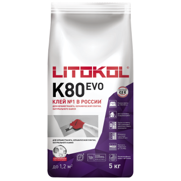 Купить SUPERFLEX K77 серый-клеевая смесь 5kg bag в Москве