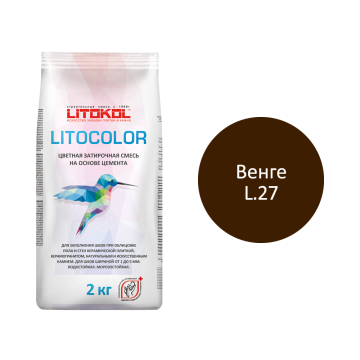 Купить LITOCOLOR L.21 светло-бежевая - затир. смесь  2kg Al.bag в Москве