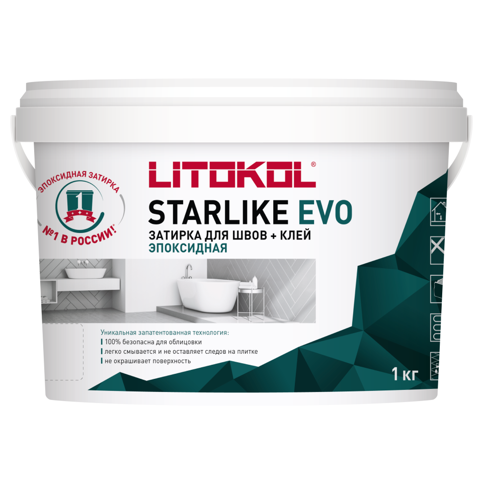 Купить STARLIKE EVO S.145 NERO CARBONIO затир.смесь (1kg bucket) в Санкт-Петербурге
