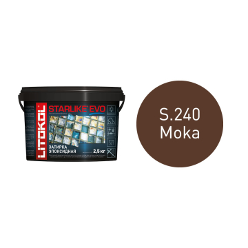Купить STARLIKE EVO S.240 MOKA эпоксидный состав 2,5kg bucket в Казани-1