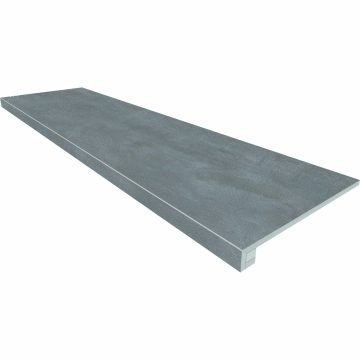 Купить Комплект (Ступень SR01 (33x120x9) непол. (прямоугол. бортик) без насечек + Подступенок (14,5x120x9)) в Санкт-Петербурге
