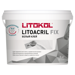 Купить LITOACRIL FIX - пастообразный клей 5kg bucket в Санкт-Петербурге