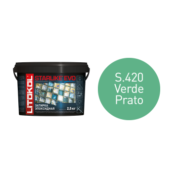 Купить STARLIKE EVO S.420 VERDE PRATO затир.смесь (2,5kg bucket) в Краснодаре-1