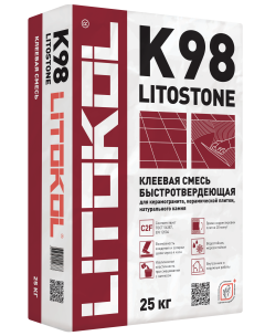 Купить LitoStone К98 серый-клеевая смесь 25kg bag в Санкт-Петербурге #2